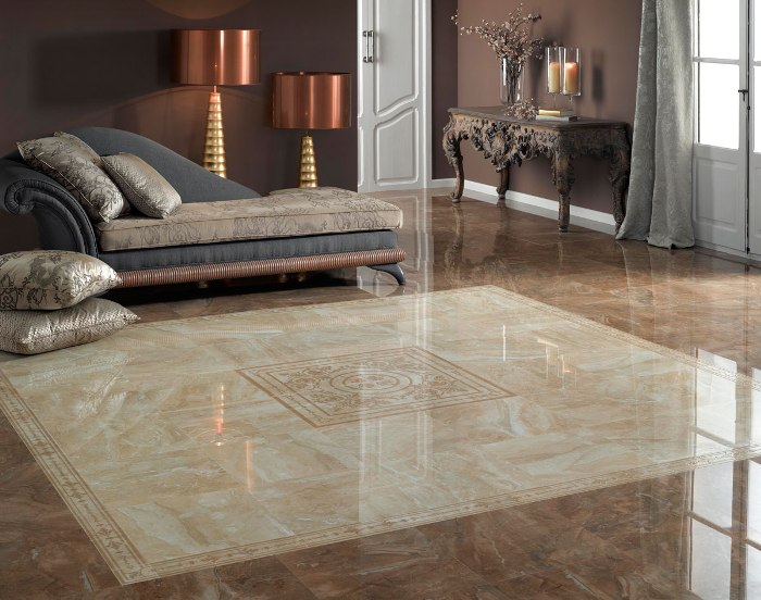 Особенности ухода за рельефным керамогранитом 