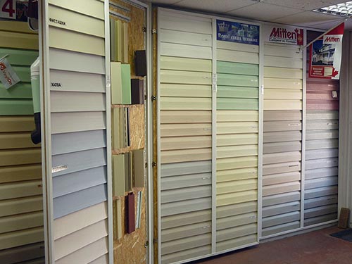 Сайдинг и его виды